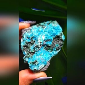 Malachite Chrysocolla 'Malacolla' Specimen from the DRC with a Face!
